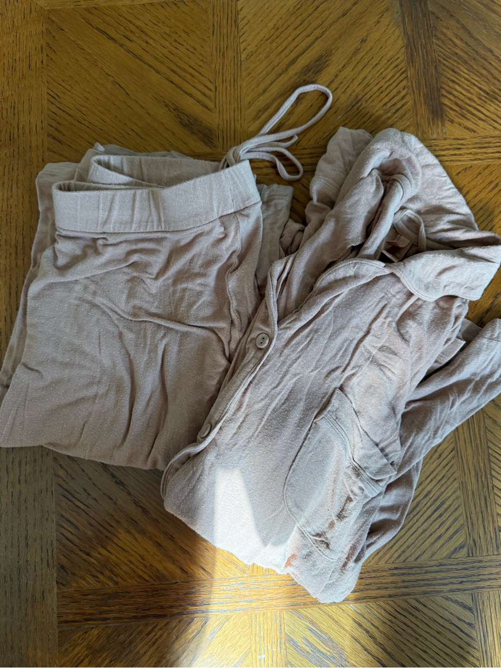 Skims long pants and long sleeve pajama set